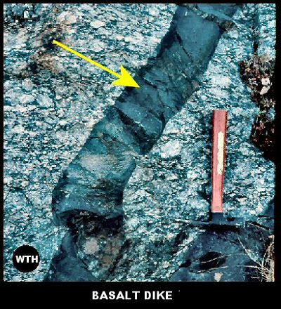 A Basaltic Dike